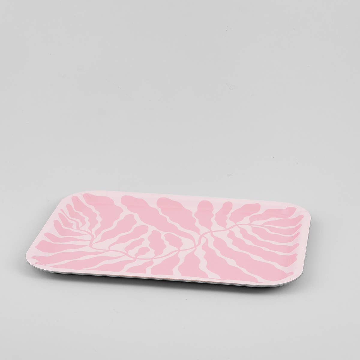 Dienblad Pink Leaves - Roze