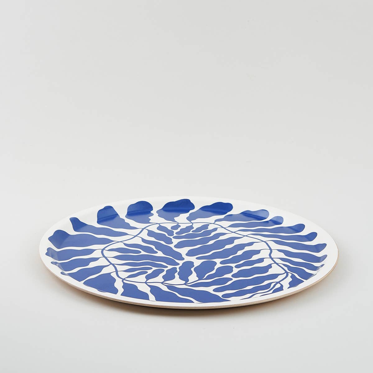 Dienblad Blue Leaves - Blauw